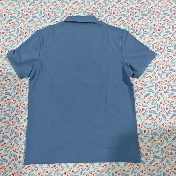 Kiton Men's Zip-Up Crew Neck Polo Shirt - Picture 5 of 7